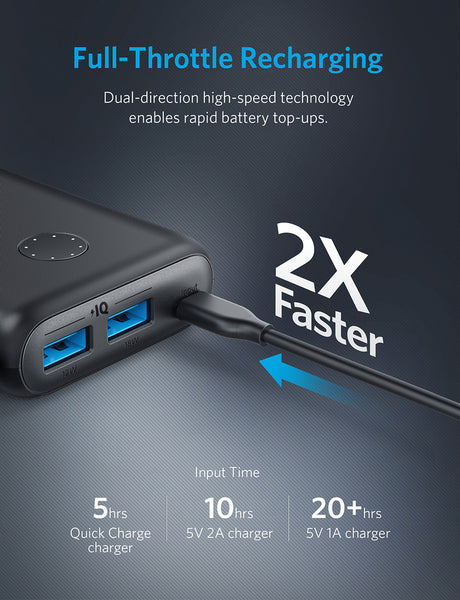 Anker PowerCore II 20000 by TECHinno Thailand Powerbank Quick Charge Fast Charge
