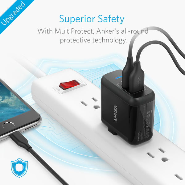 ที่ชาร์จ Anker Thailand Powerport 2 เหมาะสำหรับ iPhone by TECHinno