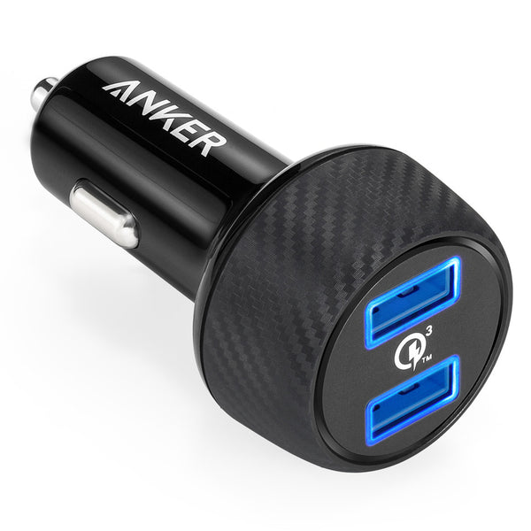 ที่ชาร์จในรถยนต์ Anker PowerDrive Speed 2 QC 3.0 TECHinno.store