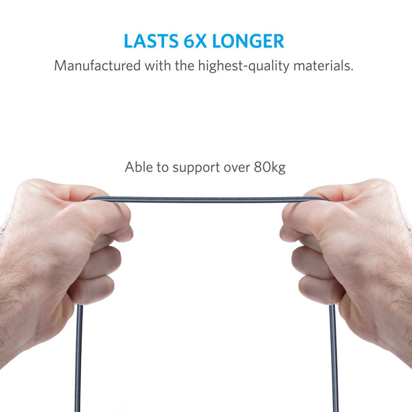 Anker Powerline+ Lightning 1.8m by TECHinno สายชาร์จ iPhone iPad ไอโฟน