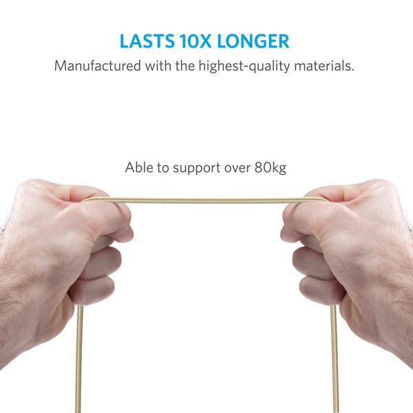 Anker Powerline+ microUSB by TECHinno สายชาร์จ microusb 0.9m